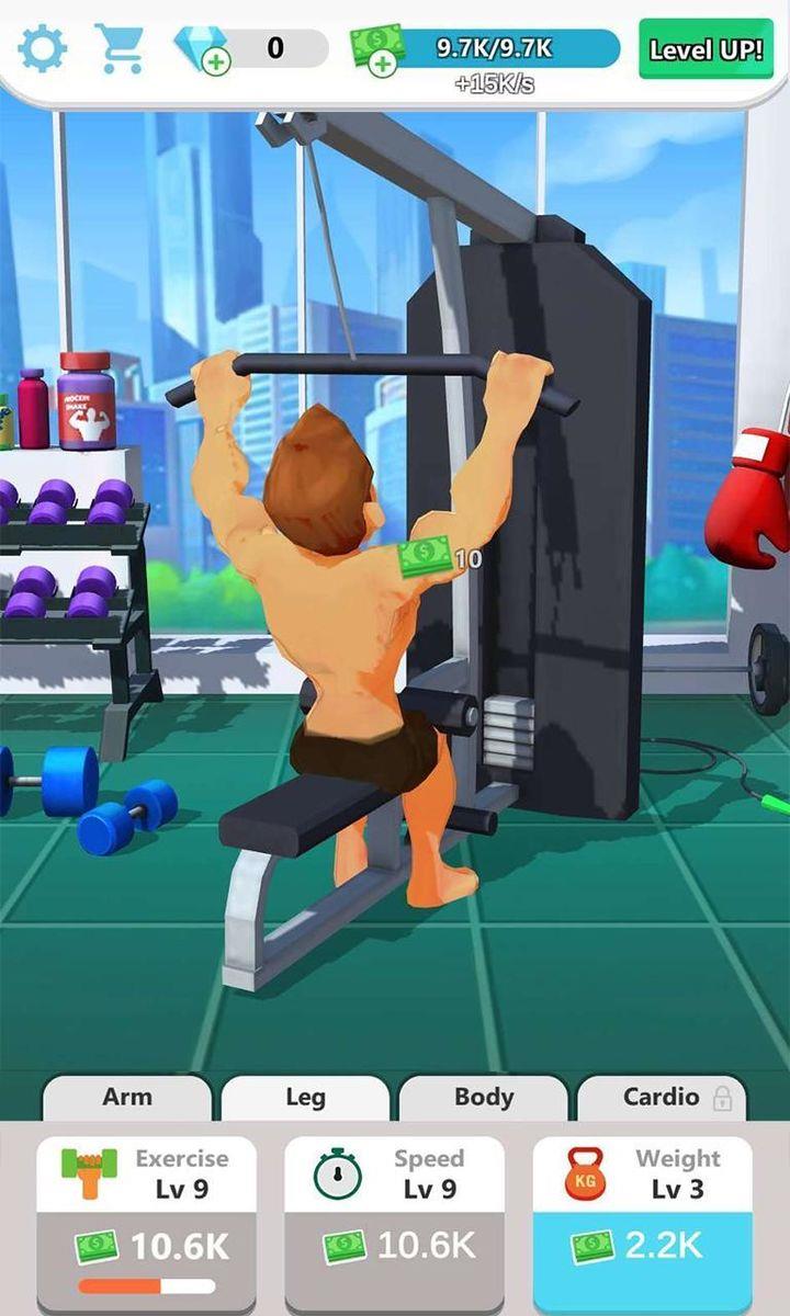 Muscle Tycoon 3D: MMA Boxing Ekran Görüntüsü 3