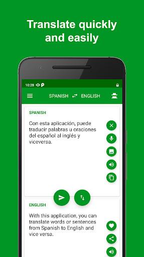 Spanish - English Translator Captura de pantalla 3