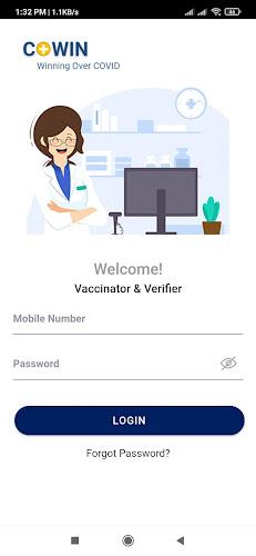 Co-WIN Vaccinator App Schermafbeelding 0