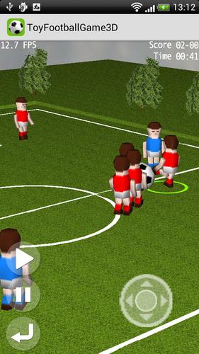 Toy Football Game 3D Скриншот 0