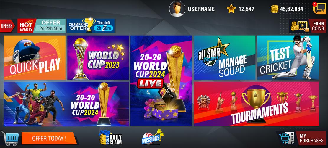 World Cricket Championship 2 Captura de pantalla 2