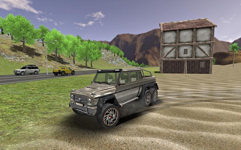 6x6 Truck Offroad Driving Sim Captura de tela 1