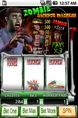 Zombie Jackpot Madness應用截圖第0張