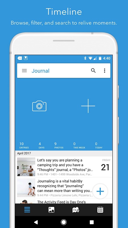 Day One Journal: Private Diary應用截圖第1張