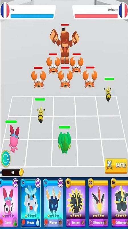 Schermata Monsters Tactics 0