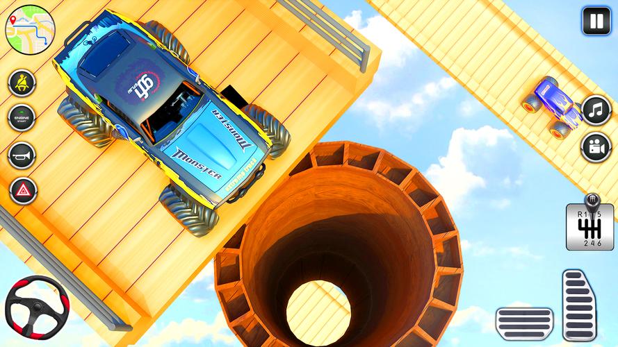 Monster Truck Simulator Games Tangkapan skrin 0