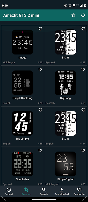 Watchfaces for Amazfit Watches Capture d'écran 3