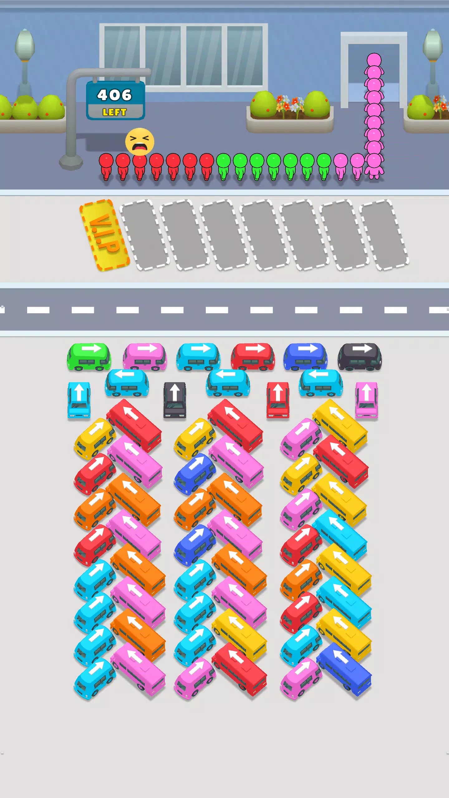 Bus Match Puzzle: Bus Shuffle Zrzut ekranu 1