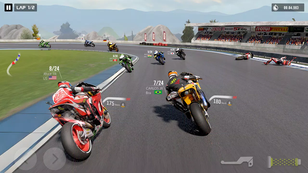 Moto Max: Bike Racing Games 3D Captura de pantalla 1