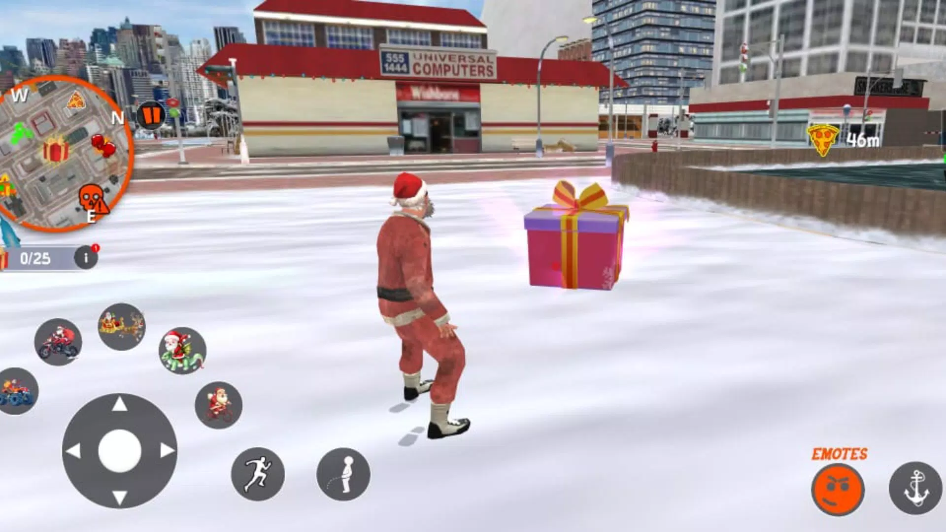 Gangster Santa Openworld Game Zrzut ekranu 2