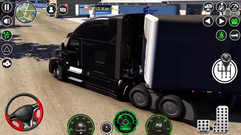 American Cargo City Driving 3D Ekran Görüntüsü 3