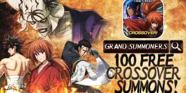 Grand Summoners, Rurouni Kenshin Launch Crossover