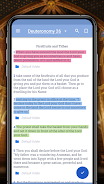 Amplified Bible app for Study ภาพหน้าจอ 0