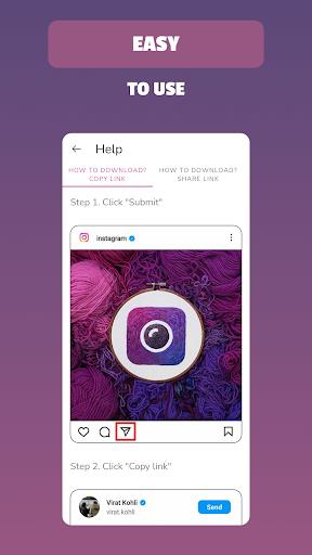 Insget - Instagram Downloader Скриншот 1