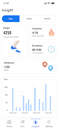 Pedometer & Step Counter App Ekran Görüntüsü 2