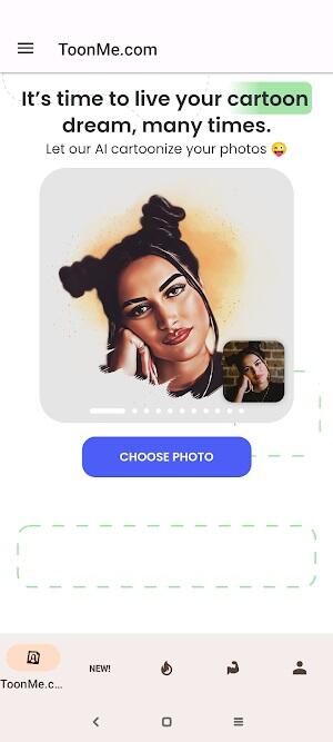 ToonMe caricaturas de ti mismo Captura de pantalla 3