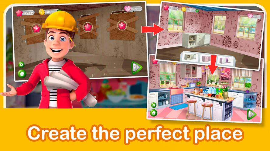 Home Design Redecoration Tangkapan skrin 2