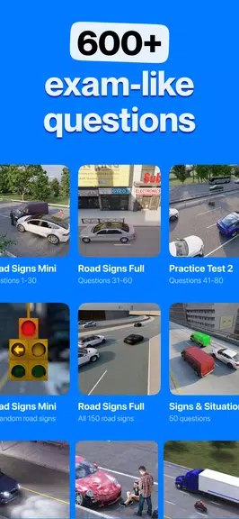 DMV Permit Practice Test Genie Ảnh chụp màn hình 2