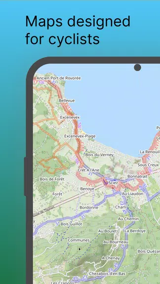 World Bike Map: GPS Navigation স্ক্রিনশট 1