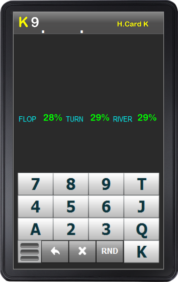 Rocker Poker Calculator II Free Screenshot 1