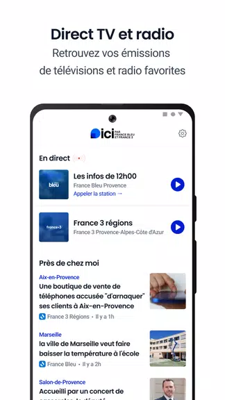 ici par France Bleu & France 3 Captura de tela 3