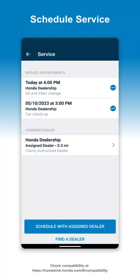 HondaLink Screenshot 3