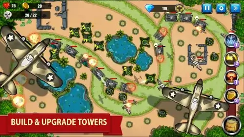 Tower Defense: Toy War ภาพหน้าจอ 0