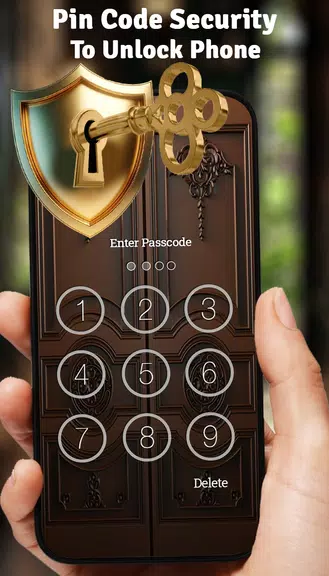 Vintage Door Lock Screen Ekran Görüntüsü 1