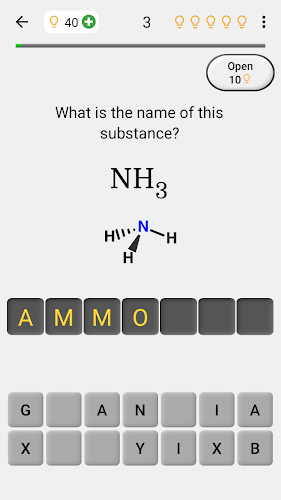 Chemical Substances: Chem-Quiz Ekran Görüntüsü 1