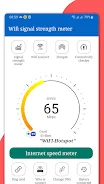 WiFi analyzer, WiFi speedmeter Zrzut ekranu 1