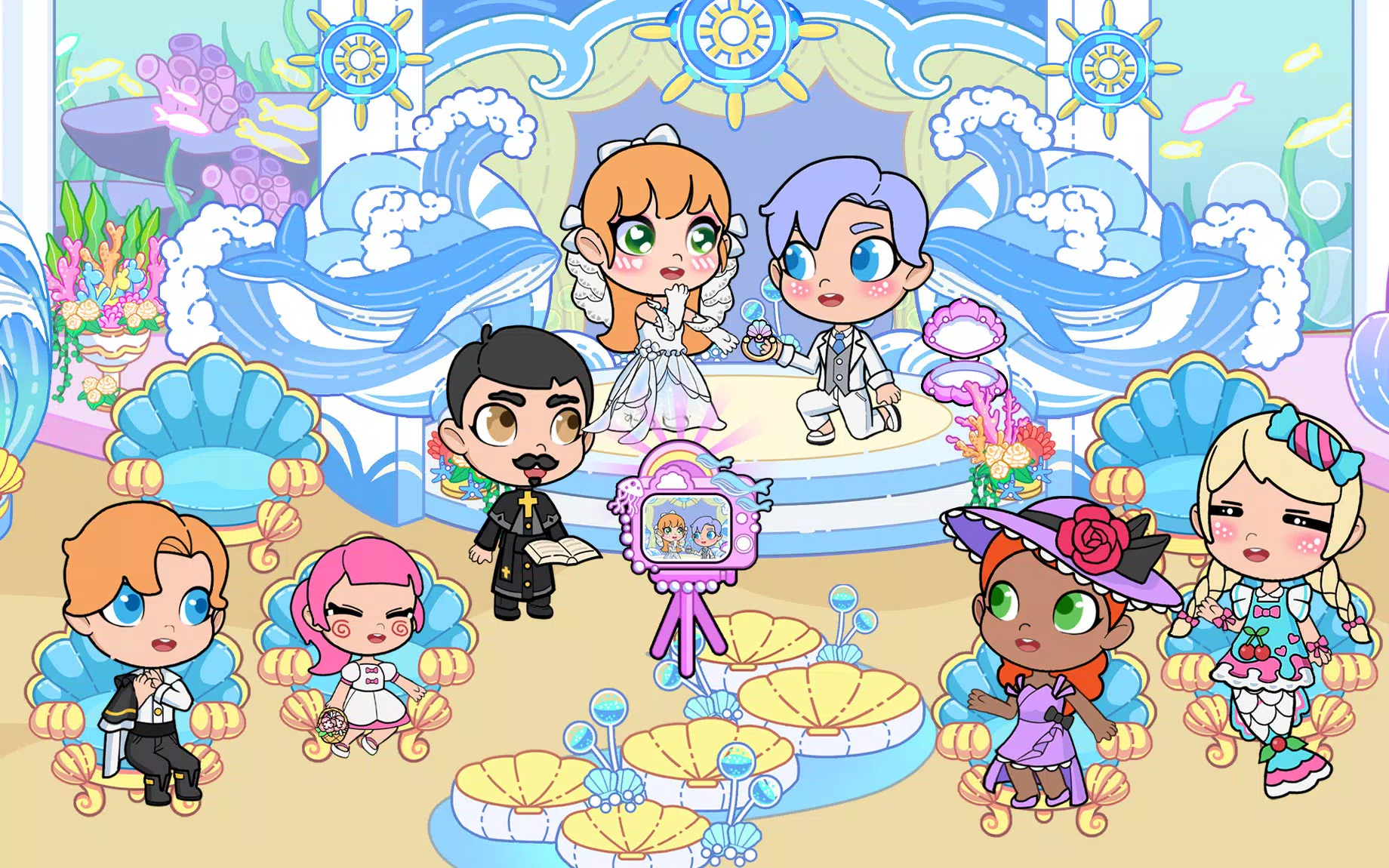 Mermaid Wedding World應用截圖第0張