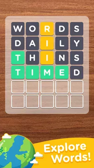 Wordle Jumble Word Puzzle ภาพหน้าจอ 0