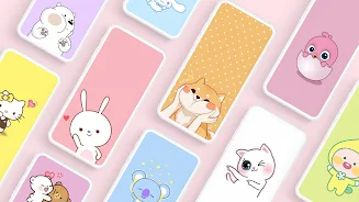 Cute Kawaii Wallpapers 4K ဖန်သားပြင်ဓာတ်ပုံ 0