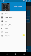 Vizio TV Remote Control Captura de pantalla 1