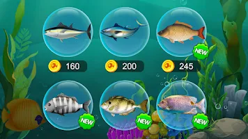 Solitaire Fish World-OceanTrip स्क्रीनशॉट 3