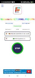 FZ TUNNEL PRO_Sucure Fast VPN Captura de pantalla 3