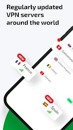 VPN Brazil - get Brazilian IP スクリーンショット 3