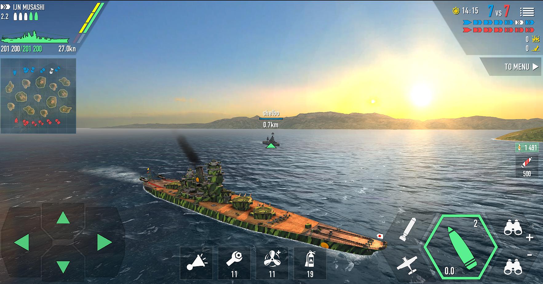 Battle of Warships: Online Скриншот 2