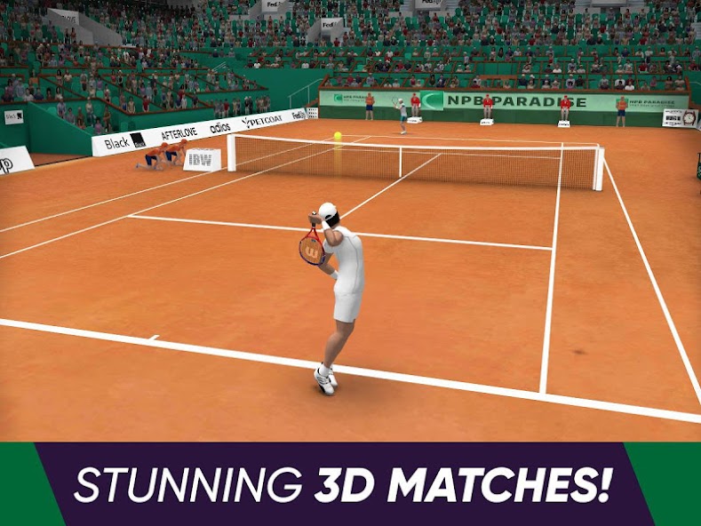 Tennis World Open 2024 - Sport Mod Captura de pantalla 2