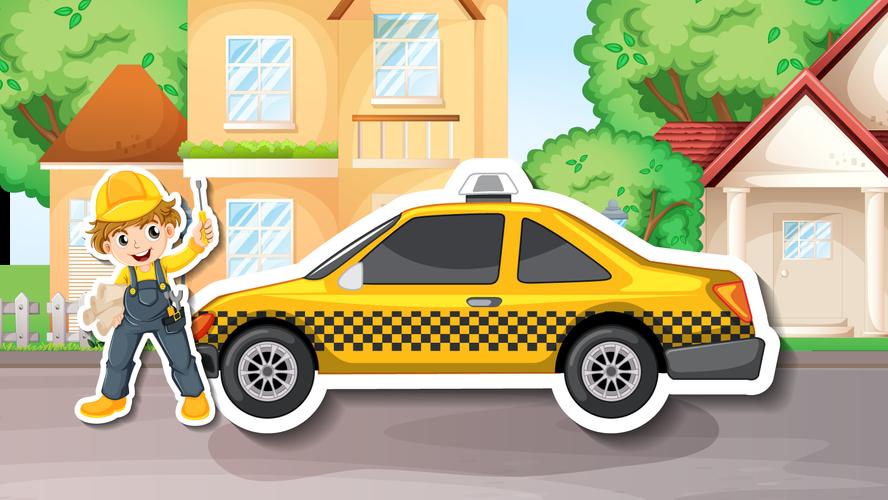 Car Wash Game For Kids Offline Ekran Görüntüsü 3