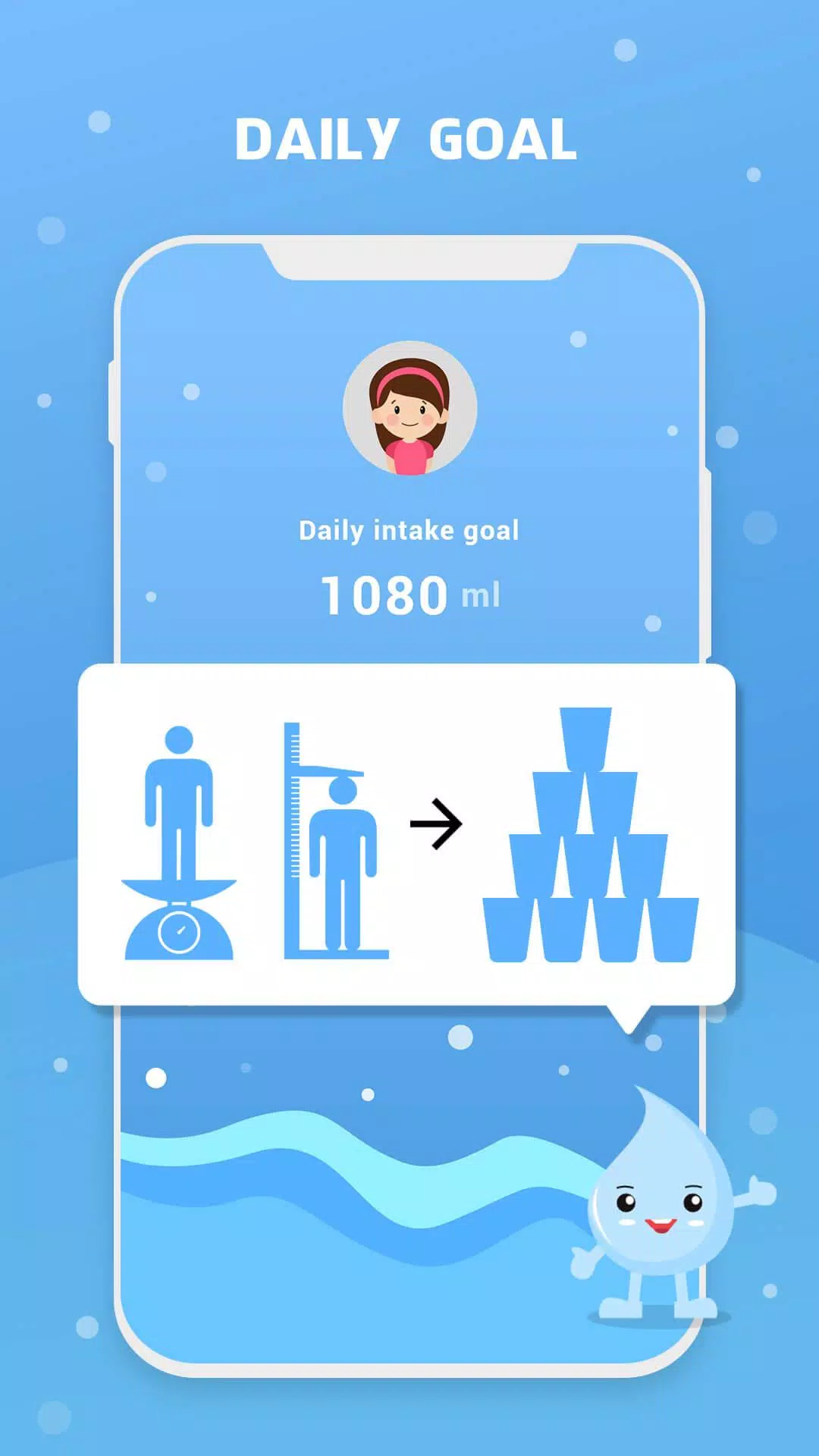 Water Reminder - Remind Drink Ekran Görüntüsü 2
