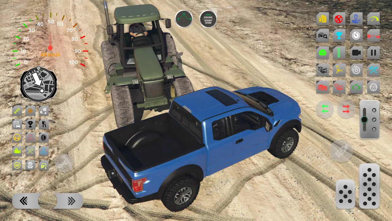 Raptor Off-road Car Parking Скриншот 3