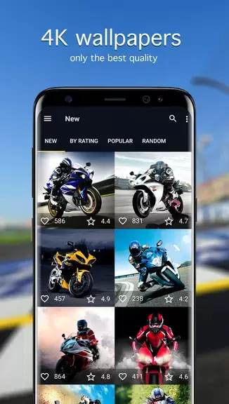 Sports Bike Wallpapers 4K Screenshot 0