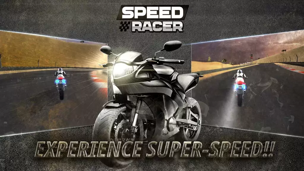 Speed Racer : Motor bike race Captura de tela 1