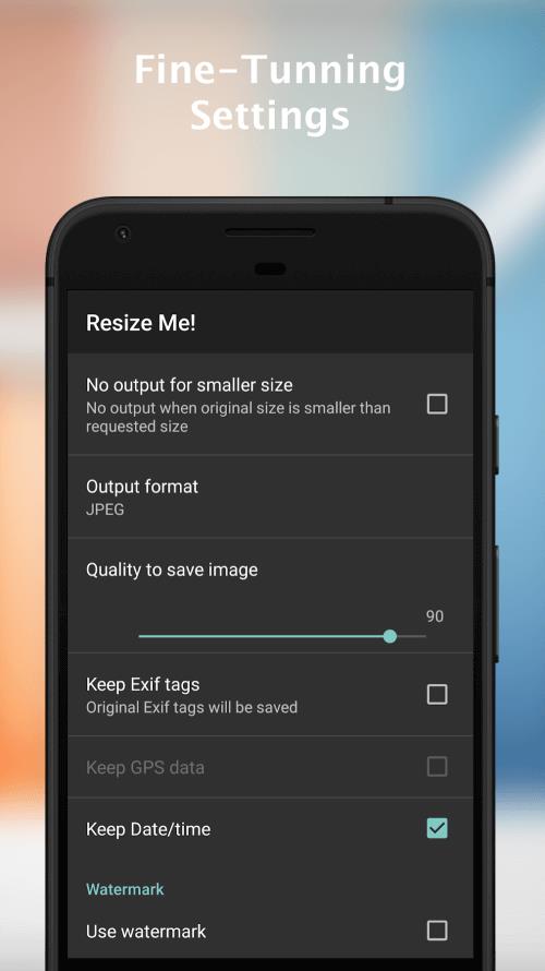 Resize Me! Pro Tangkapan skrin 1