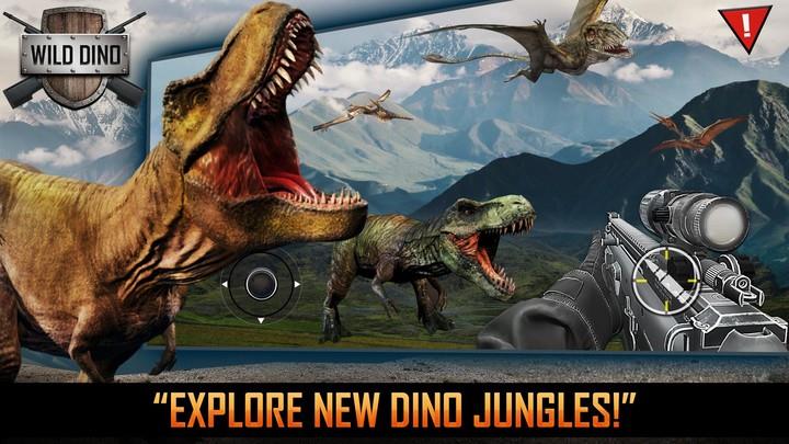 Real Dinosaur Shooting Games Ảnh chụp màn hình 1