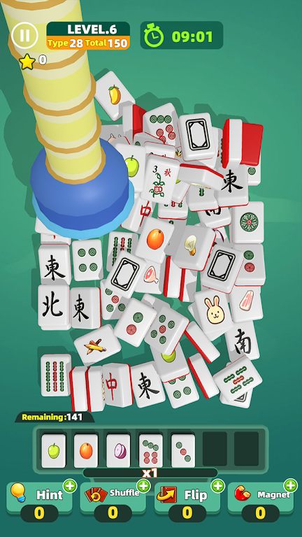 Mahjong Tile 3D Captura de pantalla 2