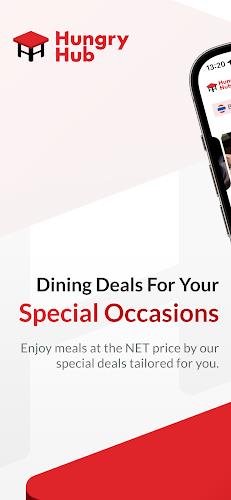 Hungry Hub - Dining Offer App Zrzut ekranu 0