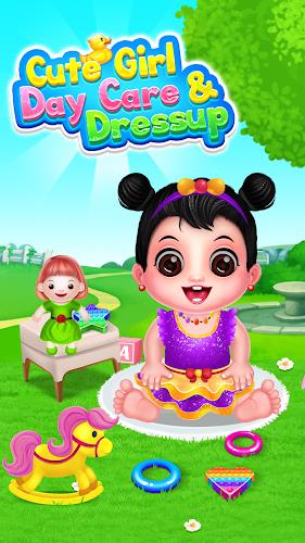 Cute Girl Daycare & Dress up Zrzut ekranu 0