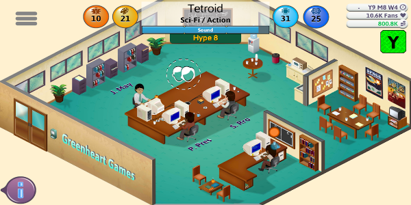 Game Dev Tycoon
</p><p>खेलते समय सीखें:<strong></strong>
</p><p> सिर्फ मनोरंजन से कहीं अधिक है; यह एक शैक्षणिक अनुभव है. वित्तीय प्रबंधन, जोखिम मूल्यांकन और मूल्य निर्धारण रणनीतियों जैसे बुनियादी व्यावसायिक सिद्धांत सीखें।  यह उद्यमिता और वीडियो गेम उद्योग का एक आदर्श परिचय है।Game Dev Tycoon
</p><p>आकर्षक गेमप्ले:<strong></strong>
</p>सीमित संसाधनों और बड़े सपनों के साथ छोटी शुरुआत करें।  खेल विकास, लक्ष्य प्लेटफार्मों और अनुसंधान, विकास और विपणन के लिए बजट आवंटन के बारे में रणनीतिक निर्णय लें। गेम की यांत्रिकी संपूर्ण गेम विकास जीवनचक्र का यथार्थवादी अनुकरण प्रदान करती है।<p>
</p><p>एक संपन्न समुदाय:<strong></strong>
</p>सक्रिय डेवलपर्स खिलाड़ी-संचालित सुधारों और नई सुविधाओं के साथ गेम को लगातार अपडेट करते रहते हैं। रणनीतियों, युक्तियों और अपनी गेमिंग सफलता की कहानियों को साझा करने के लिए एक जीवंत ऑनलाइन समुदाय में शामिल हों।<p>
</p><p>